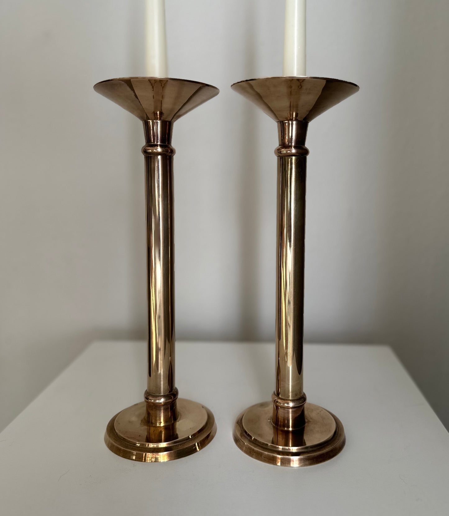 Vintage Brass Candlesticks