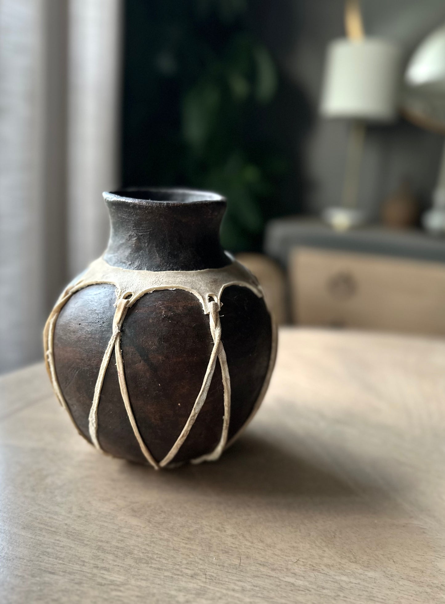 Vintage Tarahumara Clay Vase