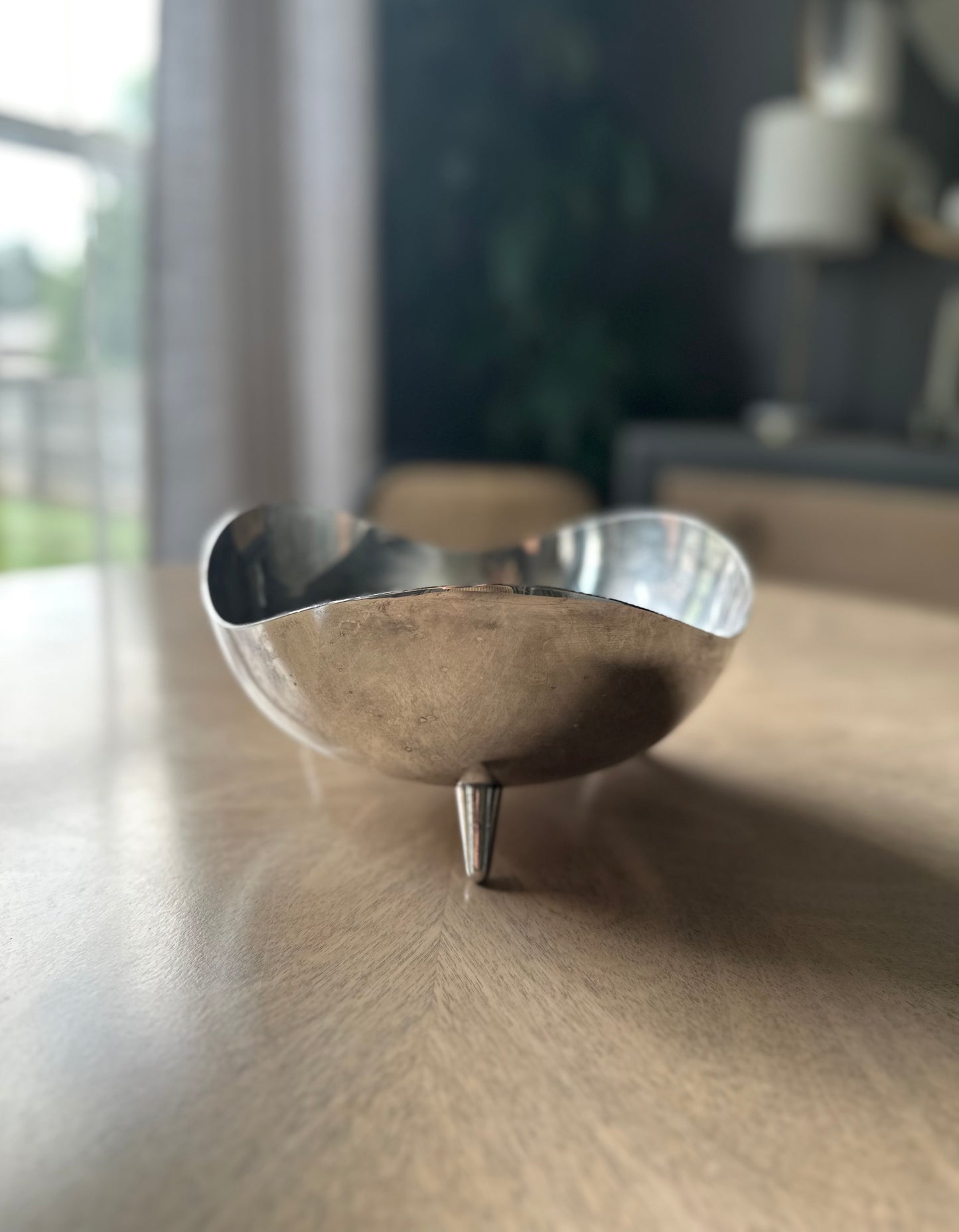 Vintage Silver Plated Modernist Bowl