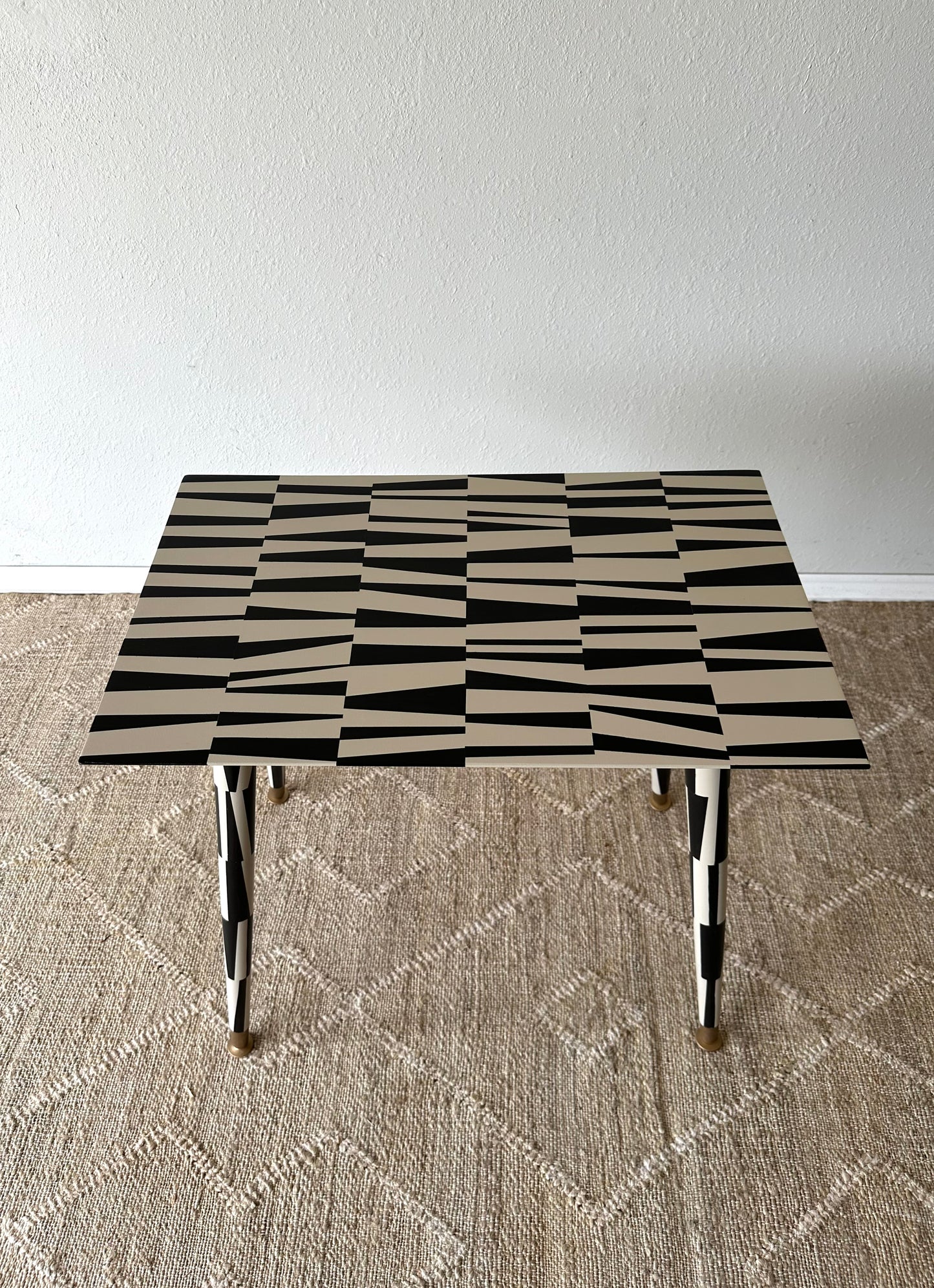 Mid-Century End Table, Artist Series, Ellsworth Inspired