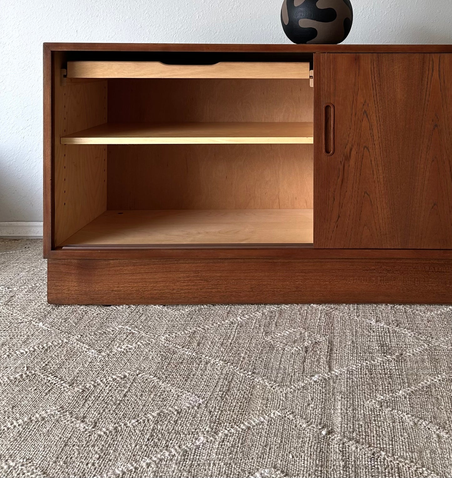 Mid-Century Restored Danish Teak Credenza