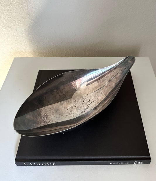 Silver Plated Biomorphic Catchall Dish