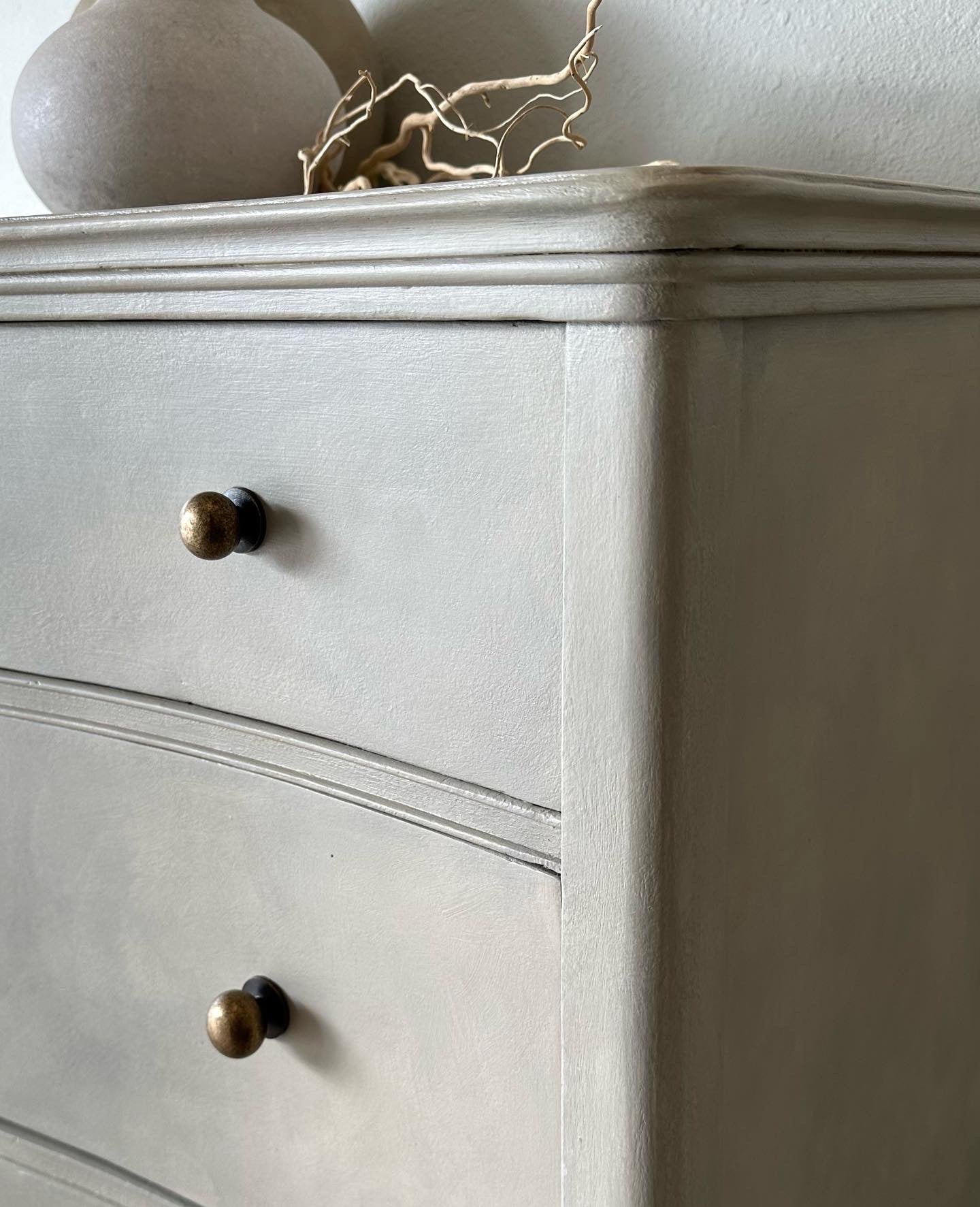 Lime Wash Artisan Antique Dresser