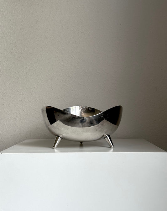 Vintage Silver Plated Modernist Bowl