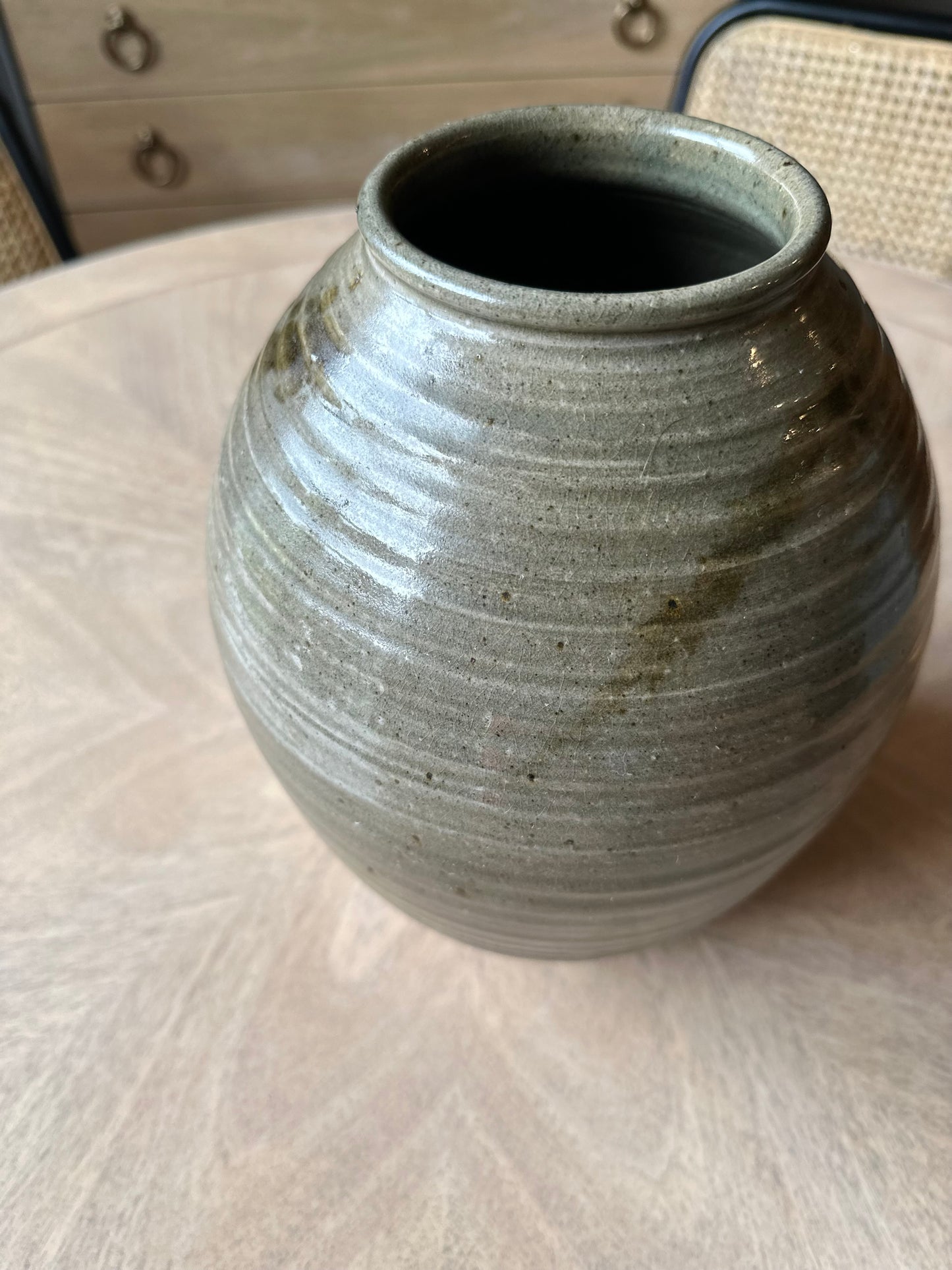 Studio Signed Pottery Vessel