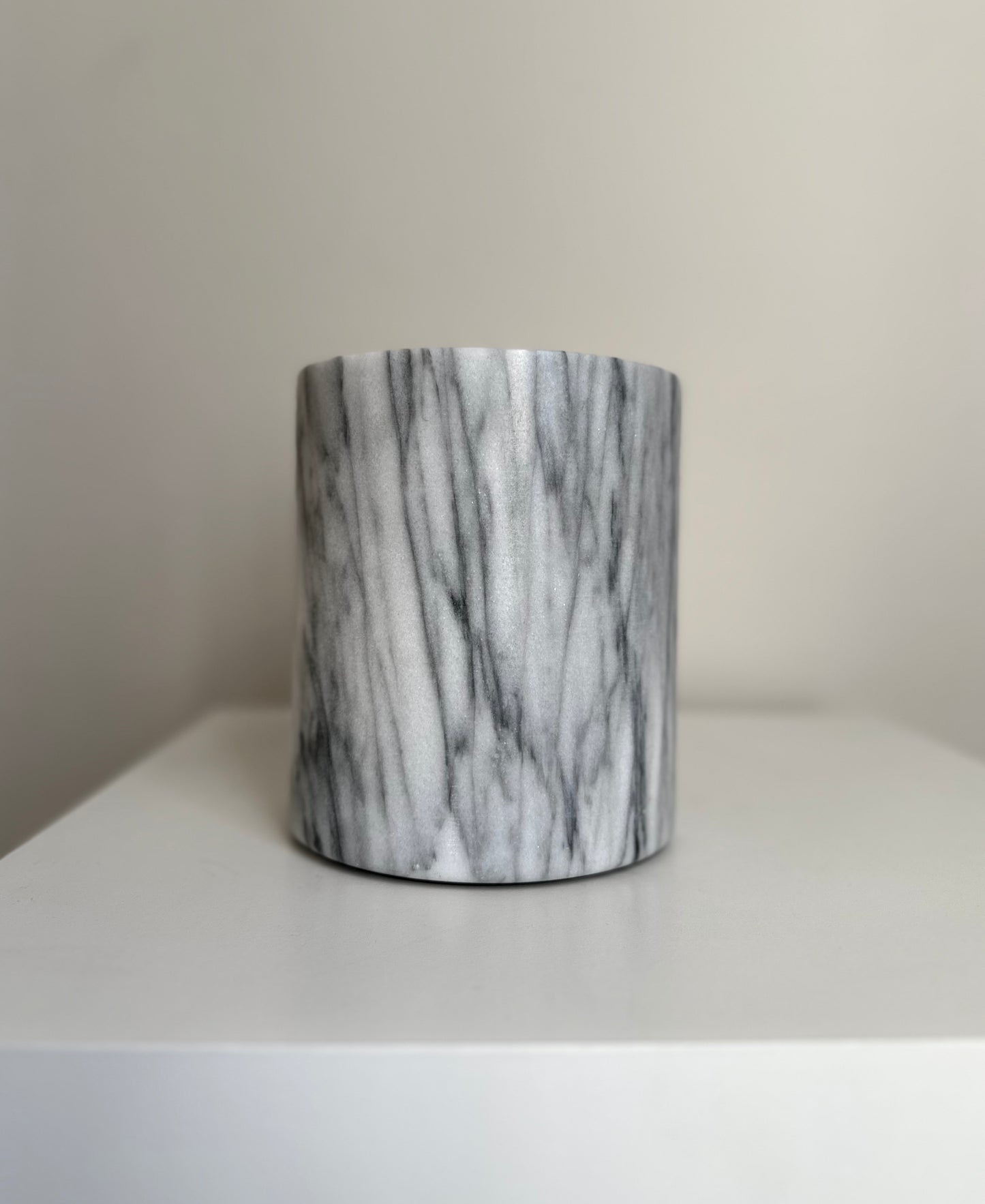 Marble Utensil Holder (or Planter)