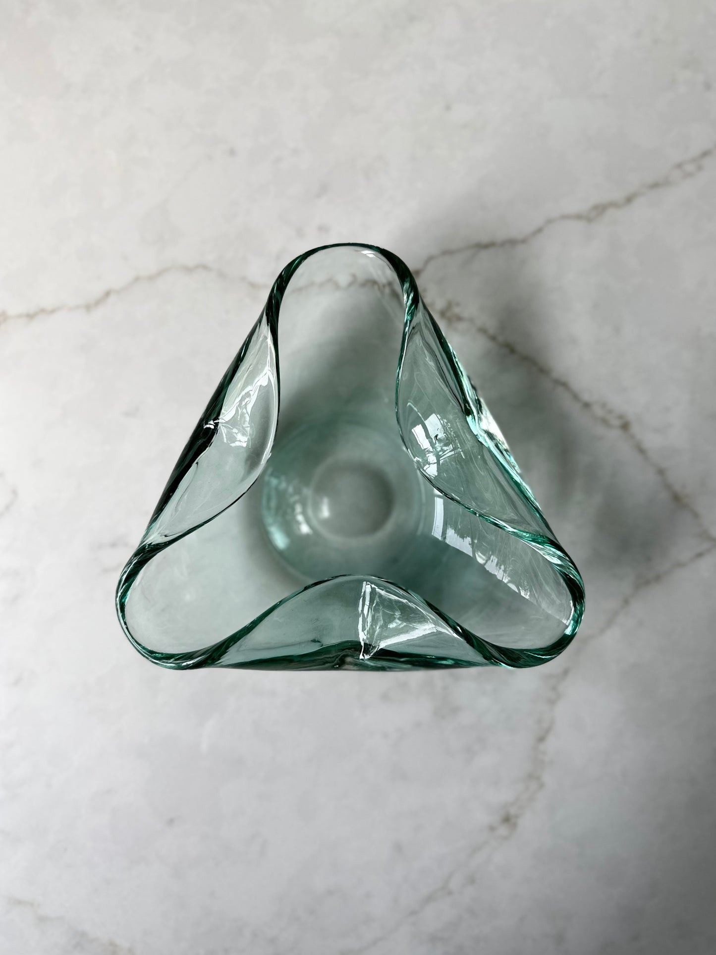 Chunky Art Glass Catchall Bowl