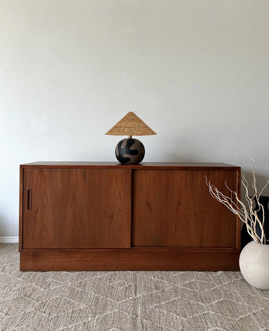 Mid-Century Restored Danish Teak Credenza