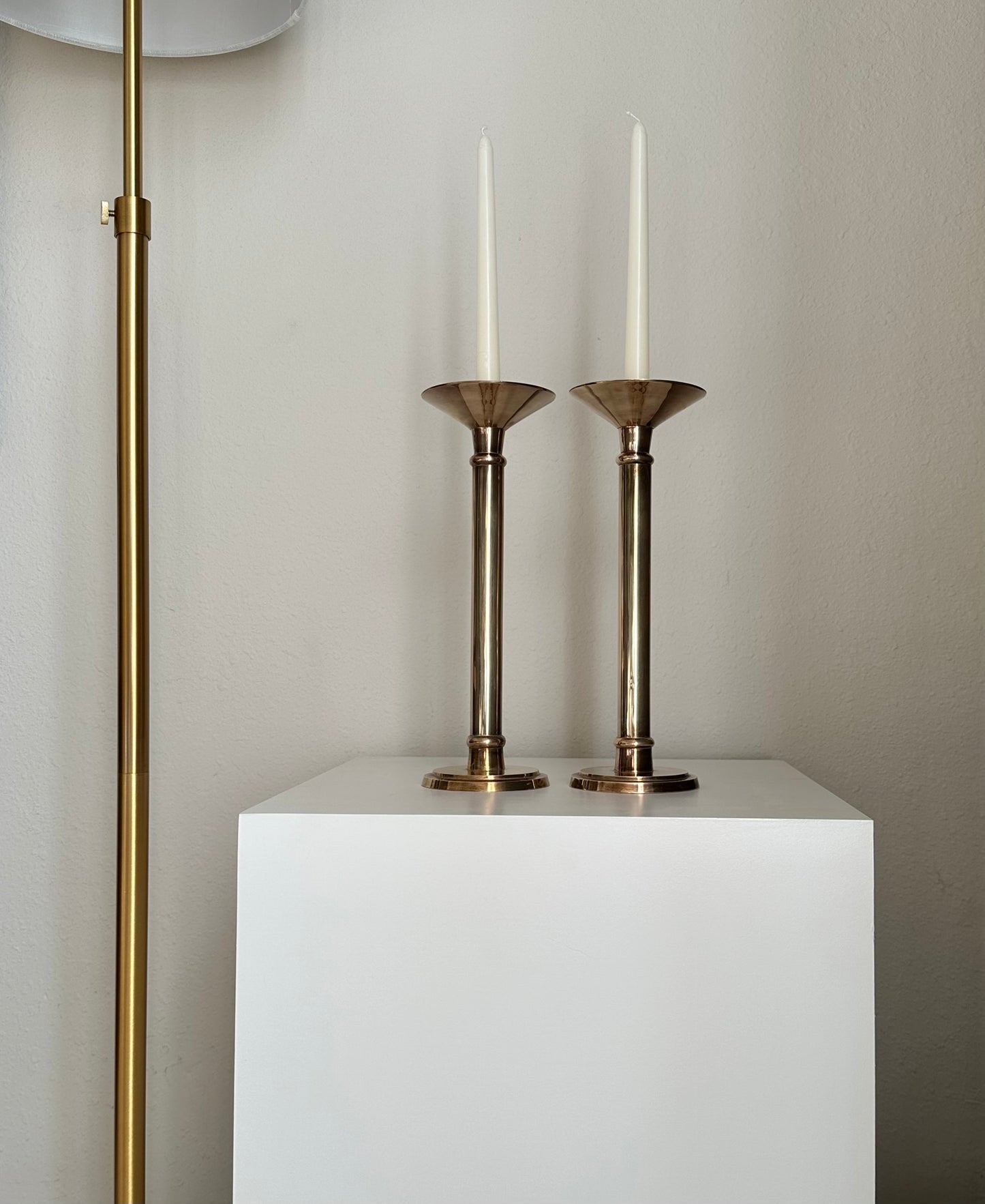 Vintage Brass Candlesticks