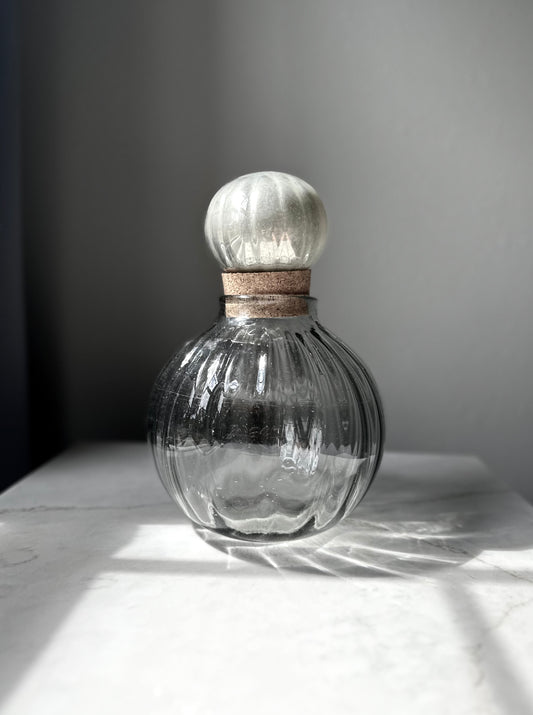 Vintage Hand Blown Bottle or Decanter, Mexico